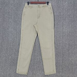 Old Navy Pants Womens 8 / M Green OG Straight Chino High Rise 30x28